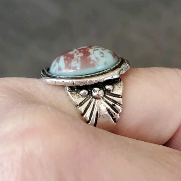 New turquoise colored rings size 5 and 8 available - Picture 5 of 5